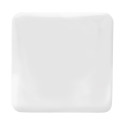 MagBadge Square white  pin button fridge magnet 