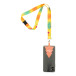 Subyard Mobile Xmas Safe white  custom RPET mobile holder lanyard 
