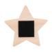 Woofri Xmas natural  custom Christmas fridge magnet, star 