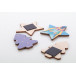 Woofri Xmas natural  custom Christmas fridge magnet, Christmas tree 