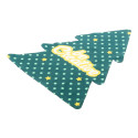 CreaClean Xmas white  custom Christmas glasses cloth 
