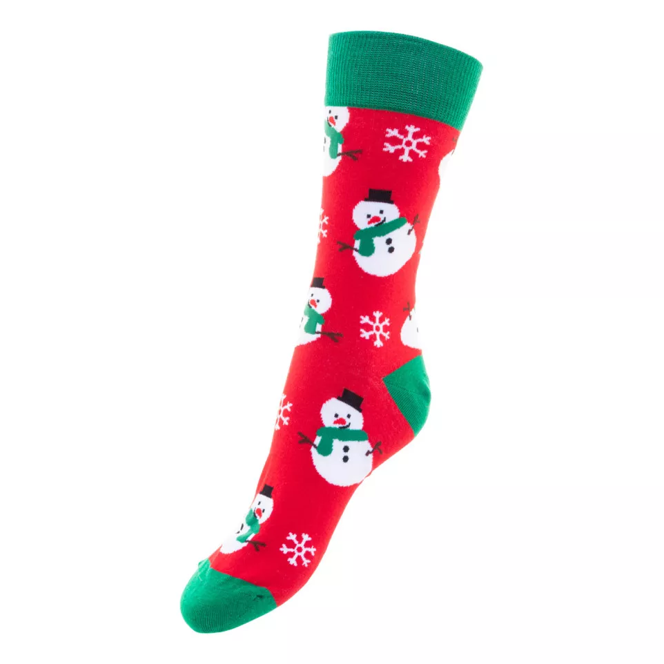 Sokkex rood  Kerst sokken 43-46