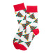 Sokkex wit  Kerst sokken 43-46