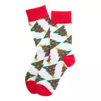 Sokkex blanc  Chaussettes de Noël 43-46