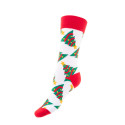 Sokkex wit  Kerst sokken 43-46