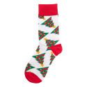 Sokkex blanc  Chaussettes de Noël 38-42