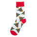 Sokkex wit  Kerst sokken 38-42