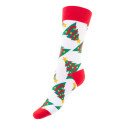 Sokkex wit  Kerst sokken 38-42