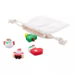 Sommaroy meerkleurig  Kerst gum set 