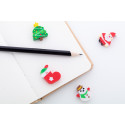 Sommaroy multicolour  Christmas eraser set 
