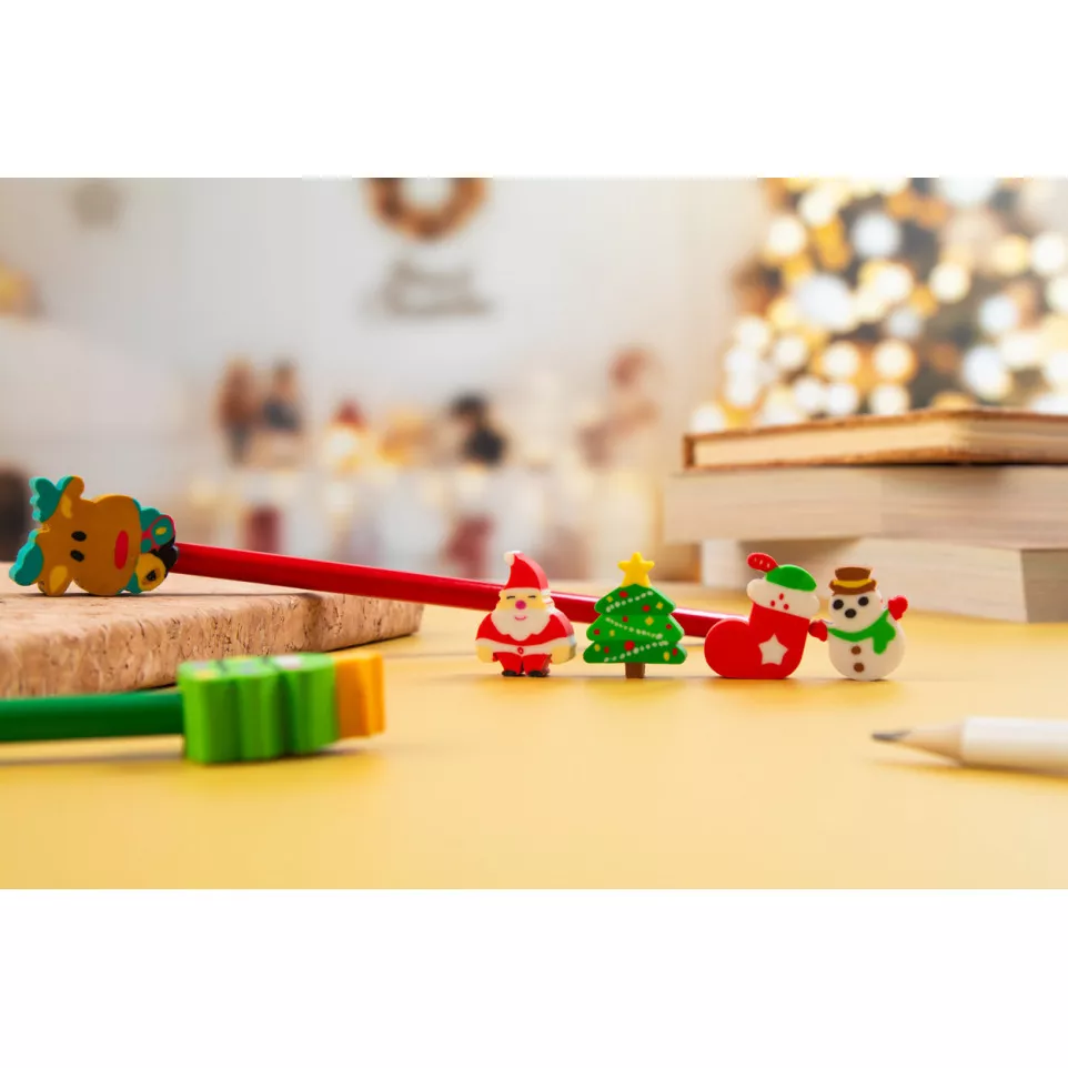Sommaroy meerkleurig  Kerst gum set 