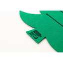 Tonsvik green  RPET Christmas cutlery holder set 