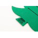 Tonsvik green  RPET Christmas cutlery holder set 