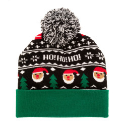 Morkved meerkleurig  Kerst wintermuts 