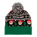 Morkved meerkleurig  Kerst wintermuts 