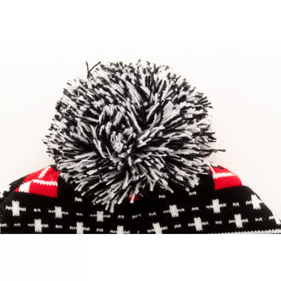 Morkved meerkleurig  Kerst wintermuts 