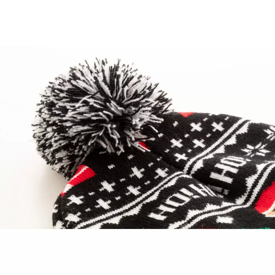 Morkved meerkleurig  Kerst wintermuts 