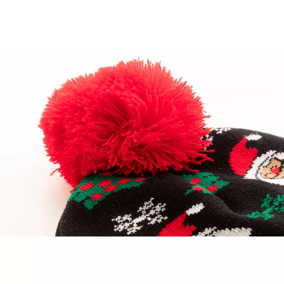 Morkved meerkleurig  Kerst wintermuts 