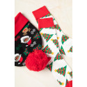Morkved multicolour  Christmas winter hat 