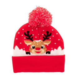 Morkved meerkleurig  Kerst wintermuts 