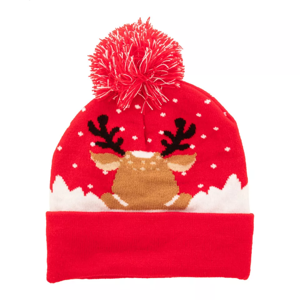 Morkved meerkleurig  Kerst wintermuts 
