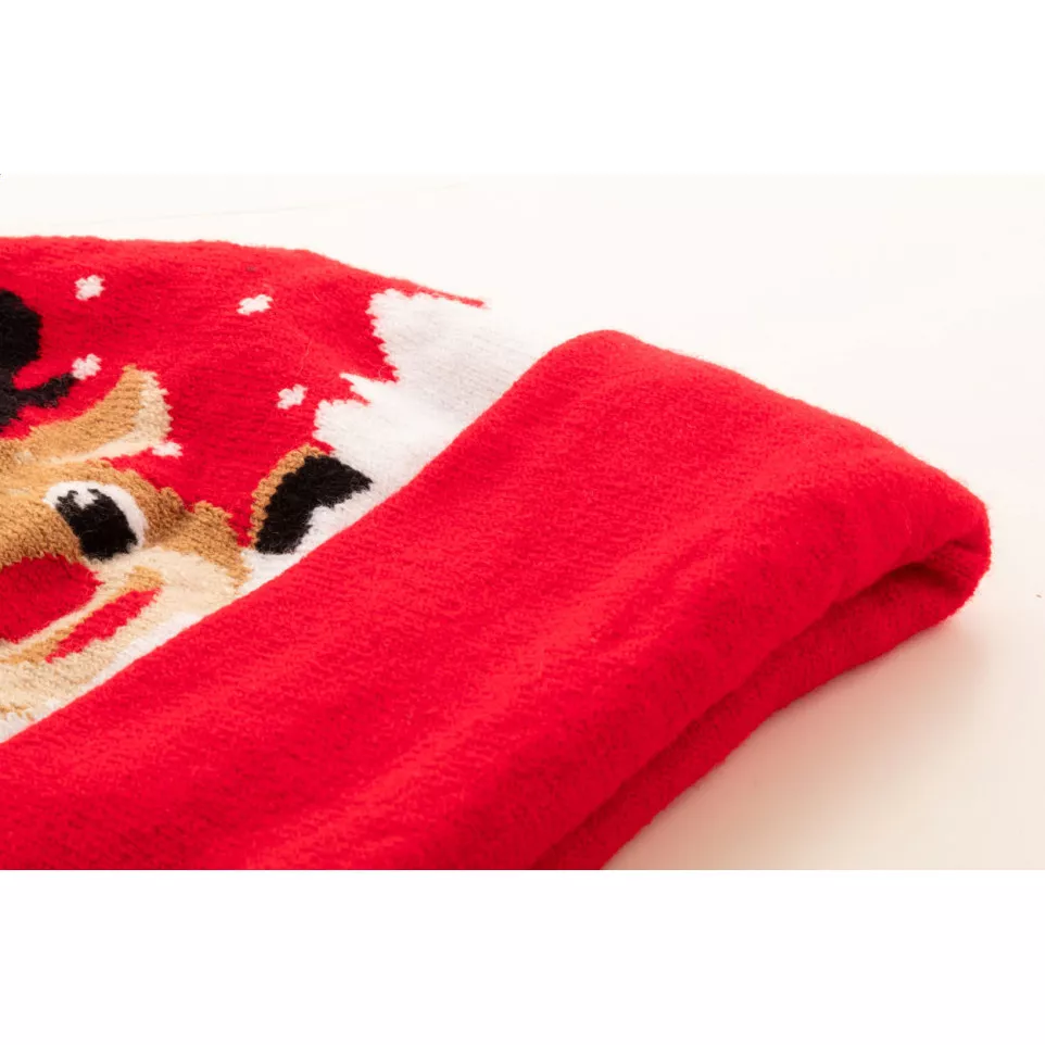 Morkved meerkleurig  Kerst wintermuts 