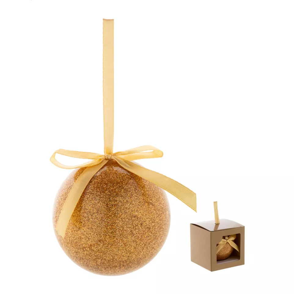 Nordskot doré  Boule de Noël 