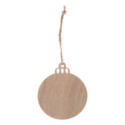 Rosvik natural  Christmas tree ornament, ball 