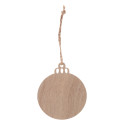 Rosvik natural  Christmas tree ornament, ball 