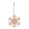 Rosvik naturelle  Décoration de Noël, flocon de neige 