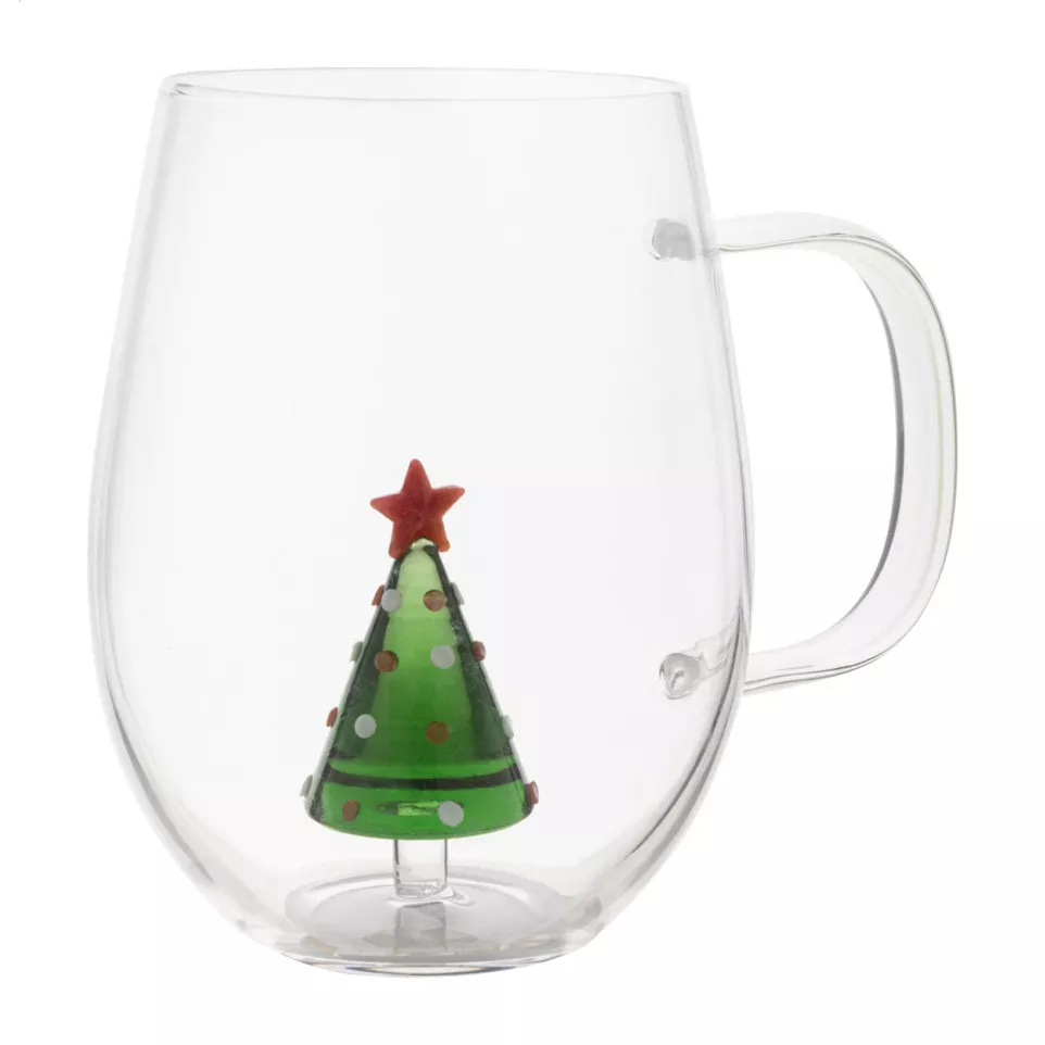 Sjonsta transparant  Kerst mok 