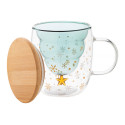 Honkapuu transparent naturelle Mug Noël 