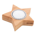 Rognan natural  Christmas candle, star 