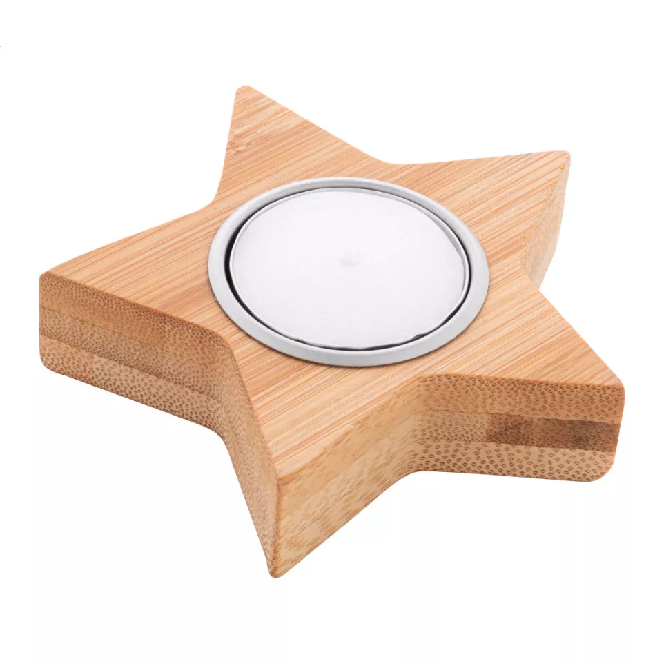 Rognan natural  Christmas candle, star 