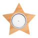 Rognan natural  Christmas candle, star 