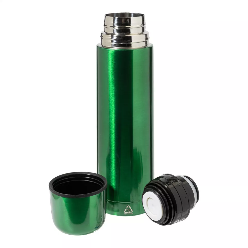 Rebusta groen  vacuüm fles 
