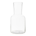 Palmer transparent  Set avec un verre et une carafe 