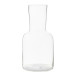 Palmer transparent  Set avec un verre et une carafe 
