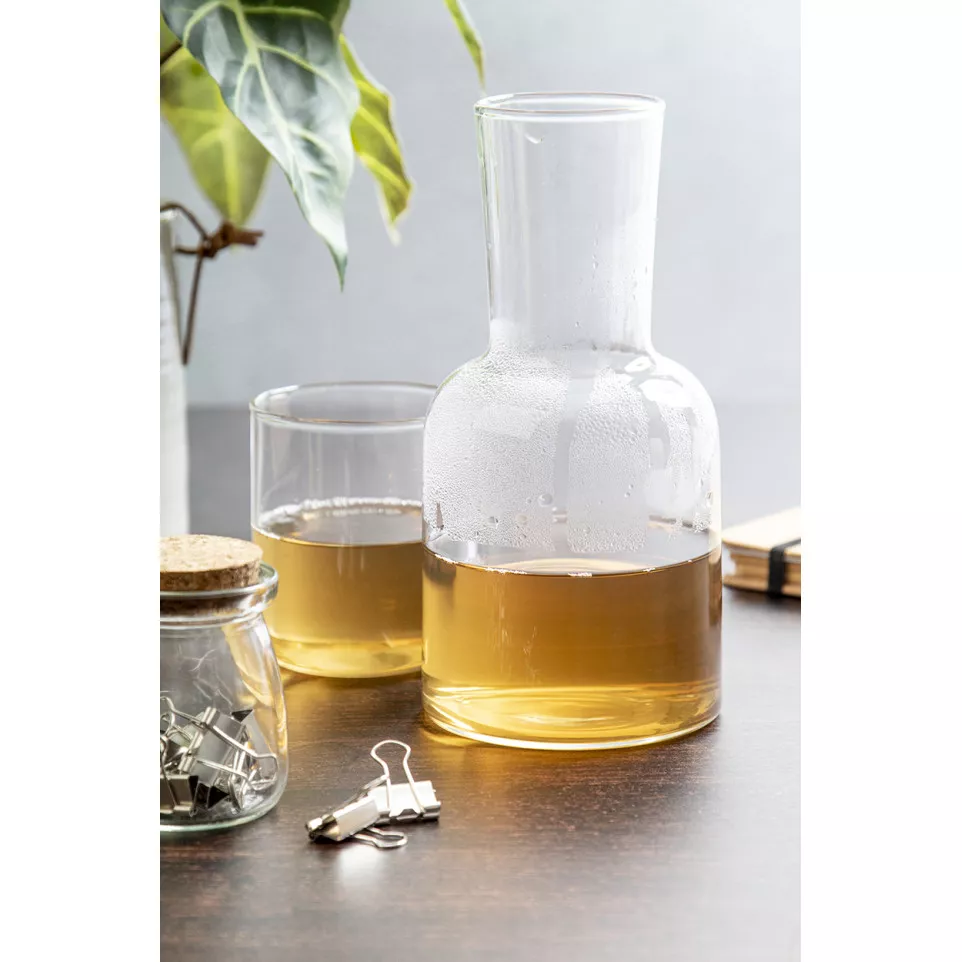 Palmer transparent  Set avec un verre...