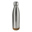 Recouver zilver  geïsoleerde fles 