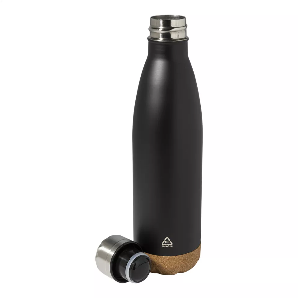 Recouver zwart  geïsoleerde fles 