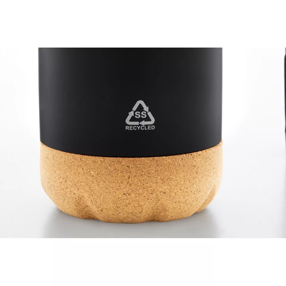 Recouver noir  Bouteille isotherme 