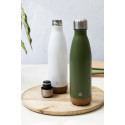 Recouver groen  geïsoleerde fles 