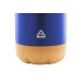 Recouver blauw  geïsoleerde fles 
