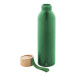 Ralusip Plus groen  gerecyclede aluminium fles 