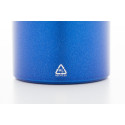 Ralusip Plus blauw  gerecyclede aluminium fles 