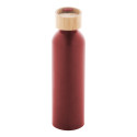 Ralusip Plus red  recycled aluminium bottle 