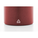 Ralusip Plus rood  gerecyclede aluminium fles 
