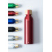 Ralusip Plus red  recycled aluminium bottle 