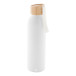 Ralusip Plus wit  gerecyclede aluminium fles 